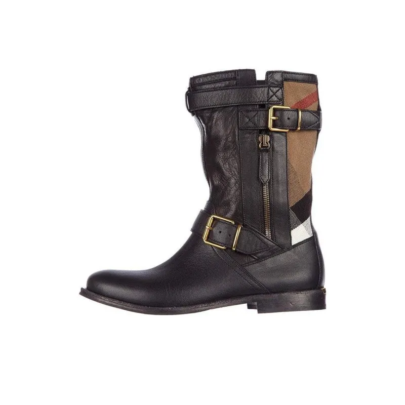 Burberry Ankle Boots Women's Black-0