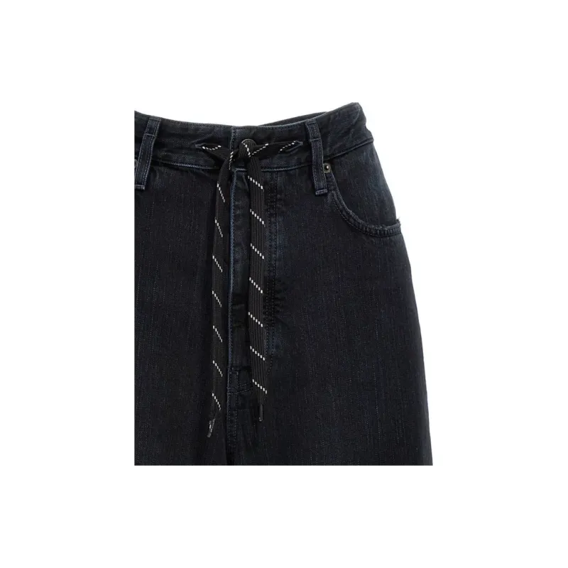 Balenciaga Baggy Drawsting Jeans-3