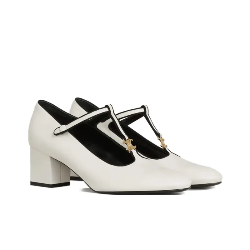 CELINE High Heels Women's White-2