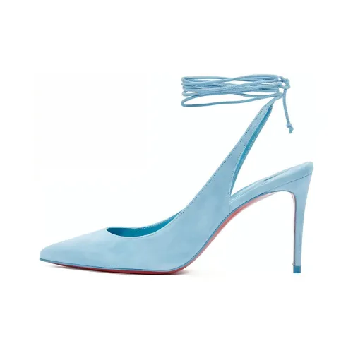CL LUBOTING One Strap Sandals Women's Blue