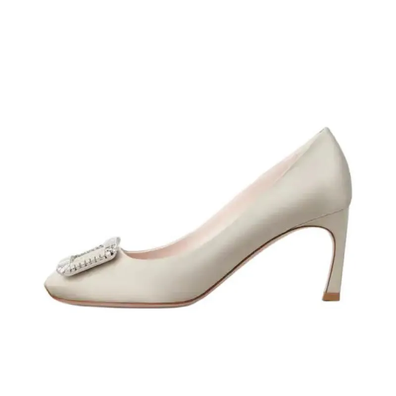 Roger Vivier Trompette High Heels 7cm Women's Silver-0