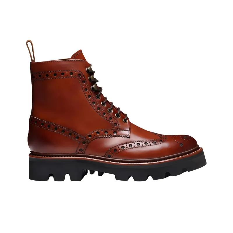 GRENSON FRED Ankle Boots Men's Brown-1