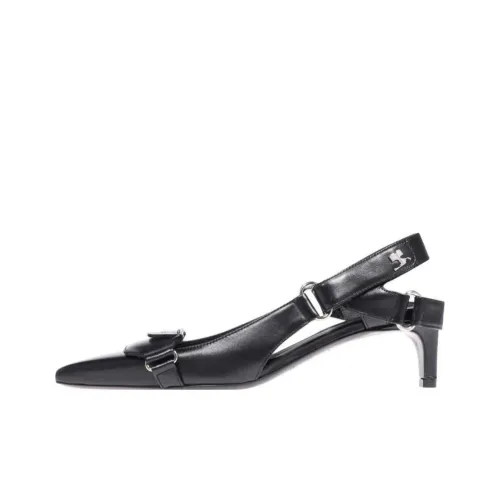 COURREGES Racer Slingback Pumps