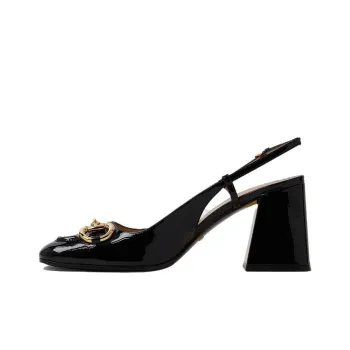 GUCCI Horsebit-buckle Slingback Pumps