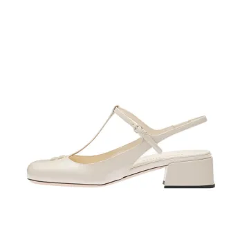 MIU MIU Patent leather 35mm Slingback Pumps
