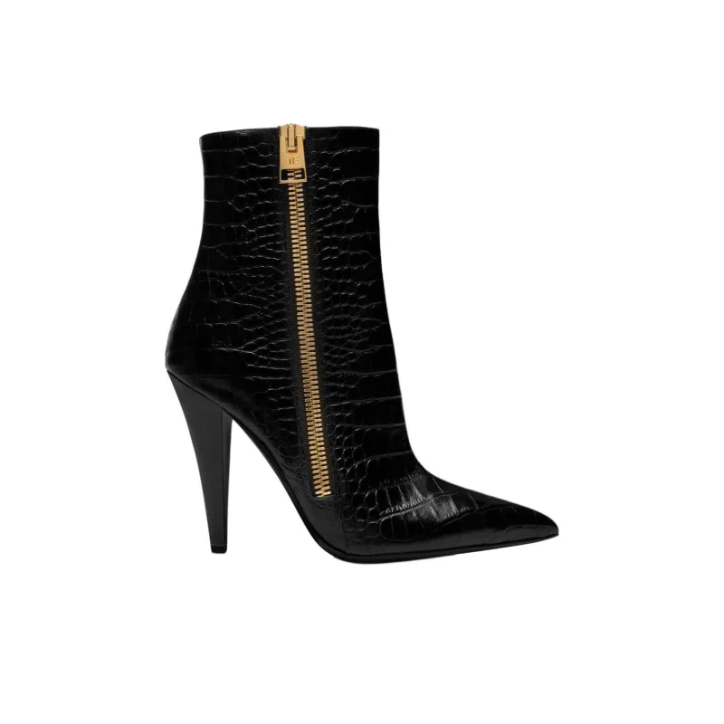 TOM FORD Ankle Boots 10.5cm Women's Black-1