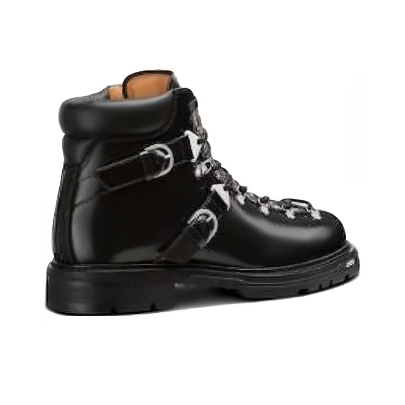DIOR Explorer Ankle Boots Men's Black-3