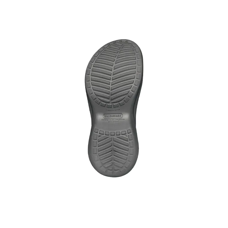 Balenciaga X Crocs Boot Grey-4