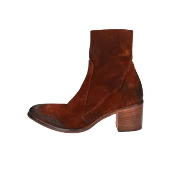 STRATEGIA Ankle Boots 6cm Women's Red Brown