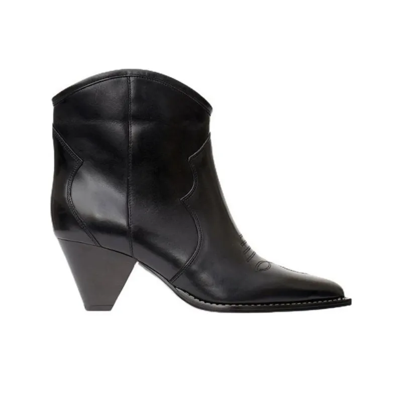 ISABEL MARANT Darizo Leather Ankle Boots-1
