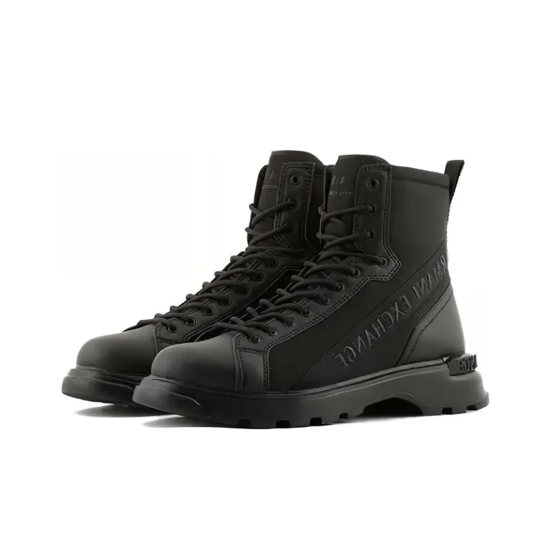 ARMANI EXCHANGEAE Ankle Boots Men's Black-4