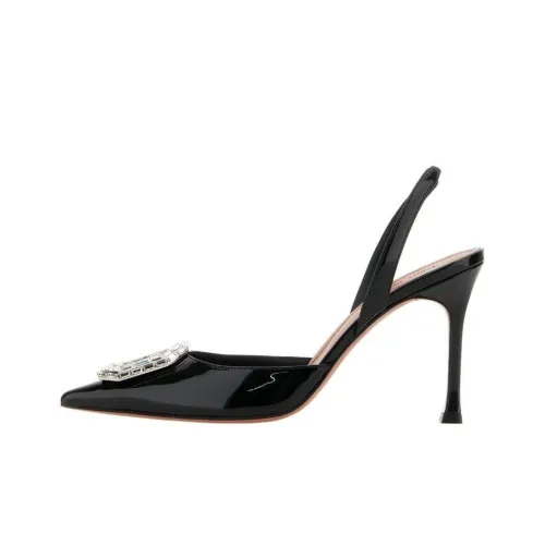 AMINA MUADDI Camelia Embellished Slingback Pumps