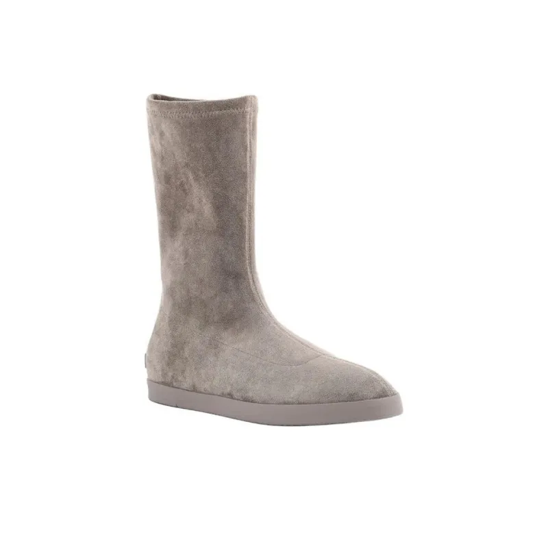 ISSEY MIYAKE x UNITED NUDE Skin Ankle Boots Women's Light Brown-2