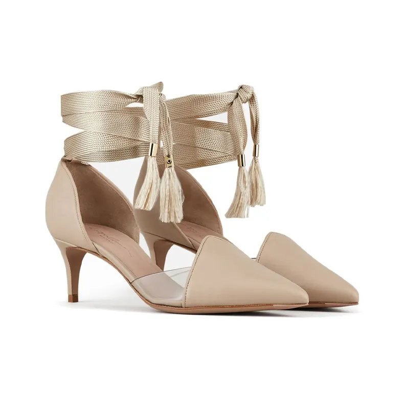 EMPORIO ARMANI High Heels Women's Beige-2