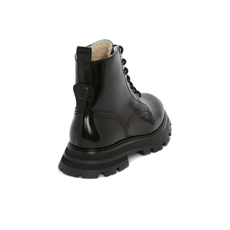 Alexander McQueen Combat Ankle Boots-3