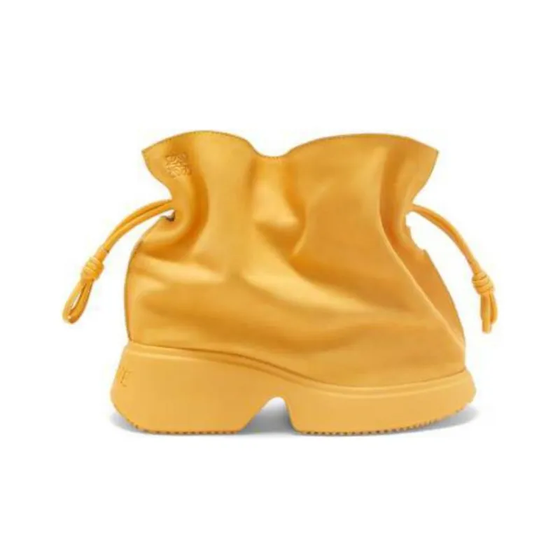 LOEWE Flamenco Ankle Boots Men's Yellow-1