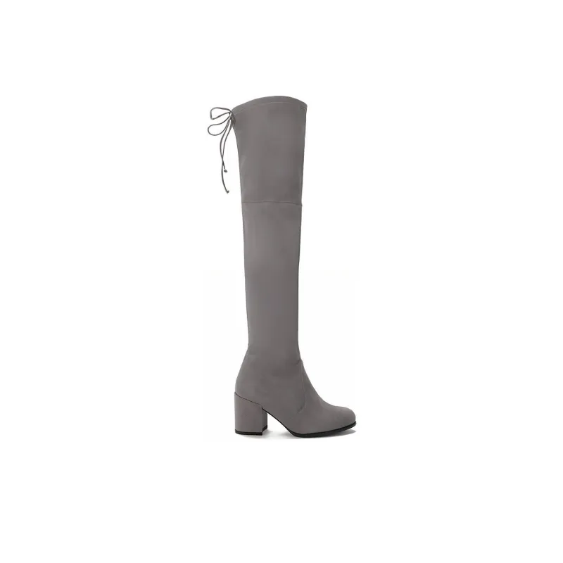 Stuart Weitzman/SW Knee high Boots Women's Flannel Gray-1
