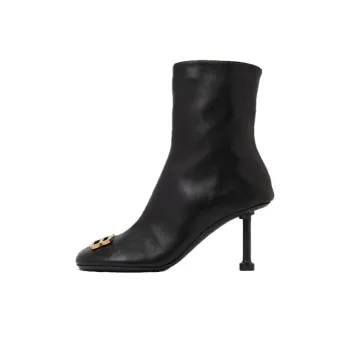 Balenciaga Groupie Heeled Ankle Boots Women's