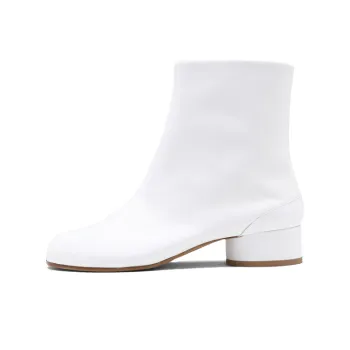 Maison Margiela Tabi 30mm Leather Ankle Boots