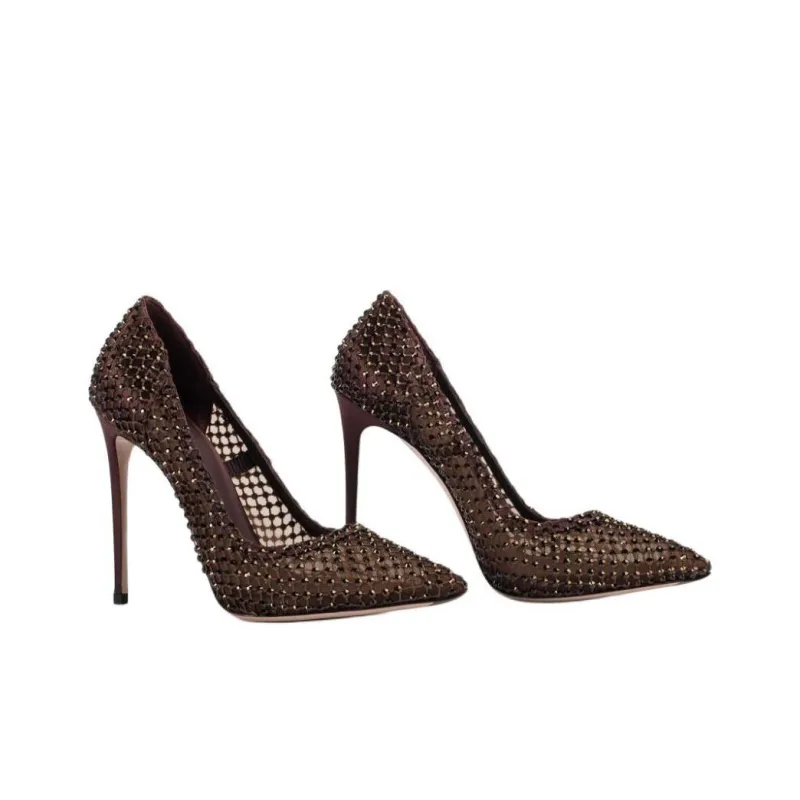 Le Silla Gilda 120mm Rhinestone embellished Pumps-2