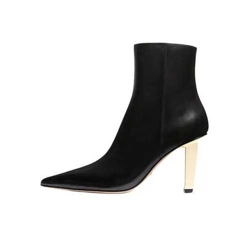 MICHAEL KORS Halle Ankle Boots 8.9cm Women's Black