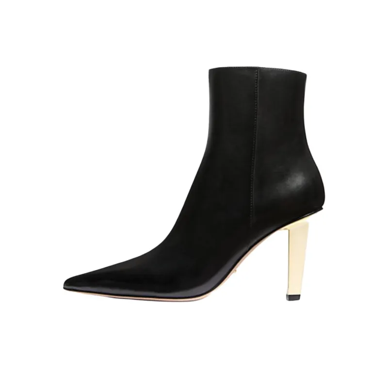 MICHAEL KORS Halle Ankle Boots 8.9cm Women's Black-0