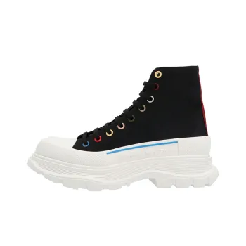 Alexander McQueen Tread Slick Lace Up Boots
