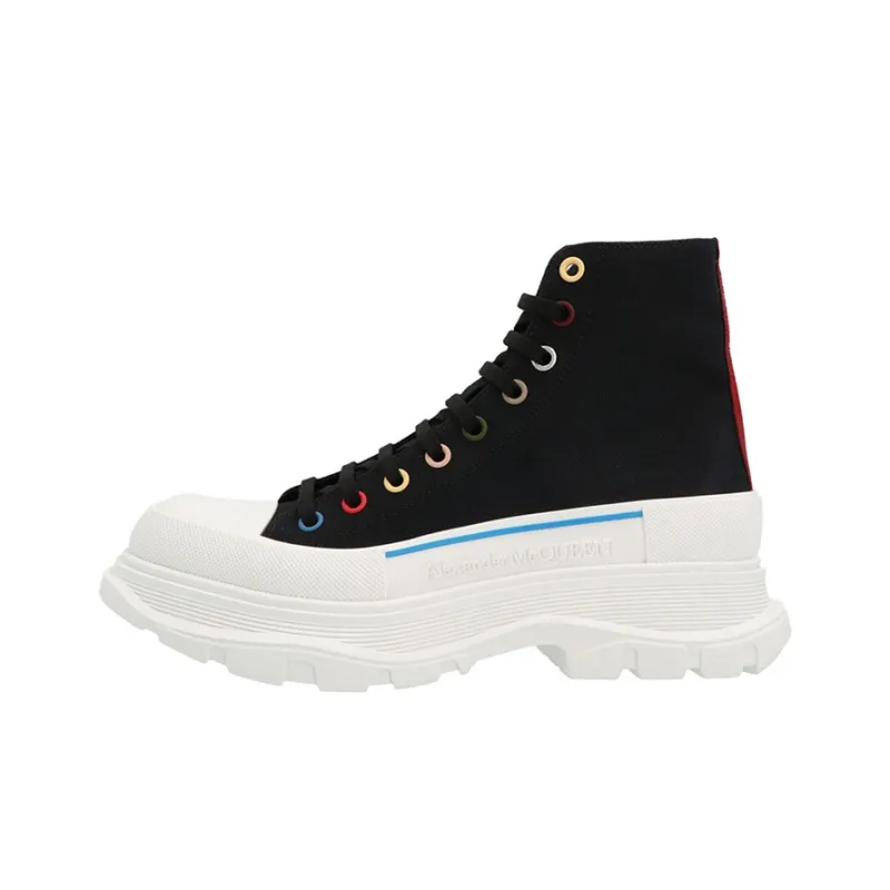 Alexander McQueen Tread Slick Lace-Up Boots-0