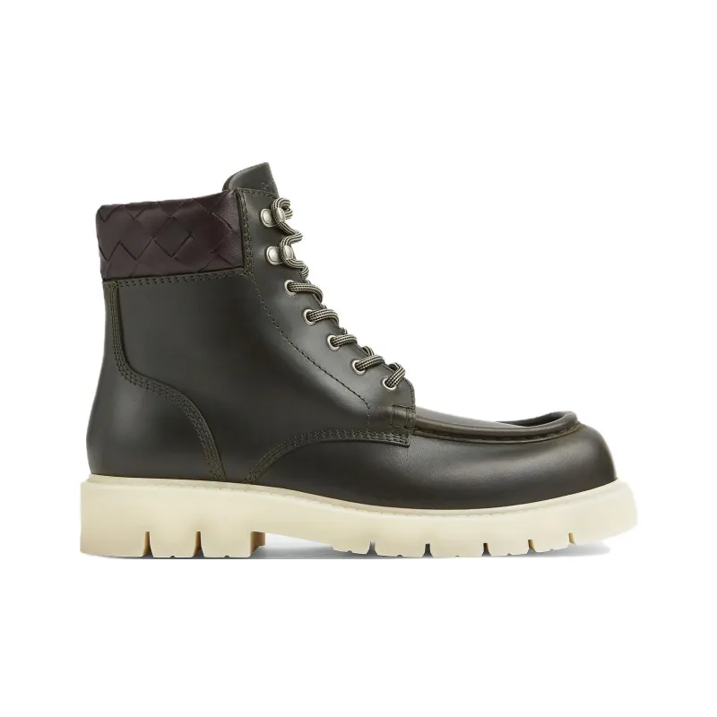 Bottega Veneta Haddock Lace Up Ankle Boots-1