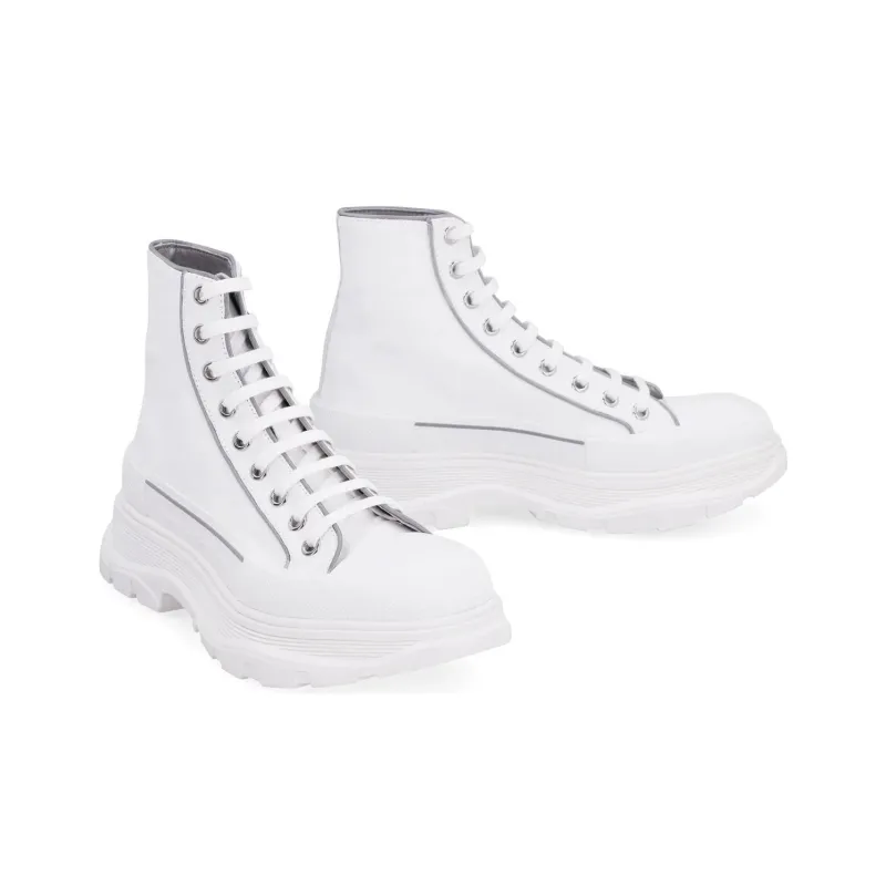 Alexander McQueen Chuncky High-Top Sneakers-3