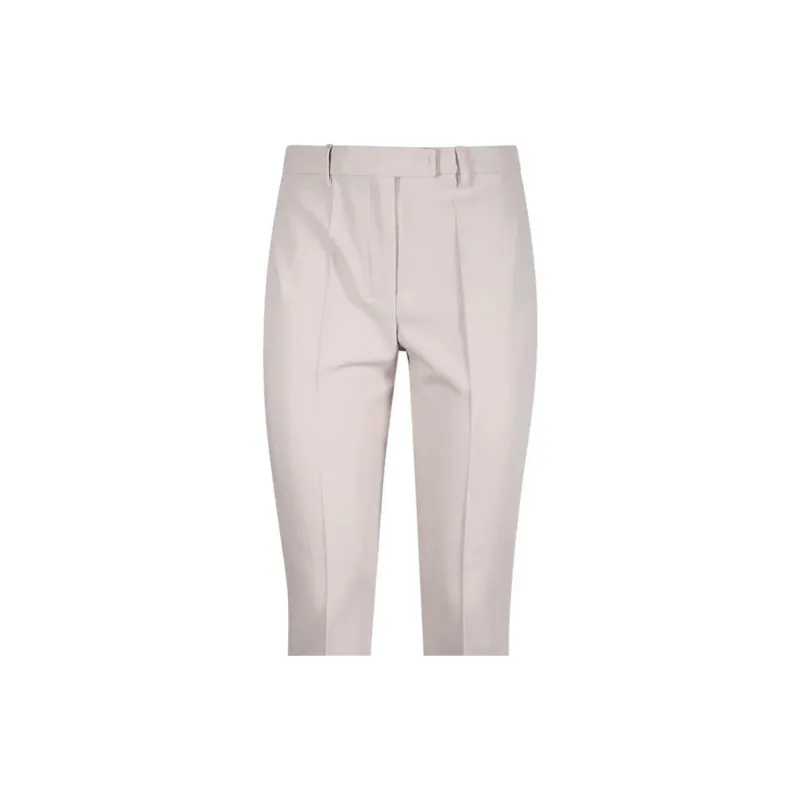 'S MAX MARA High Waist Straight Leg Pants-4