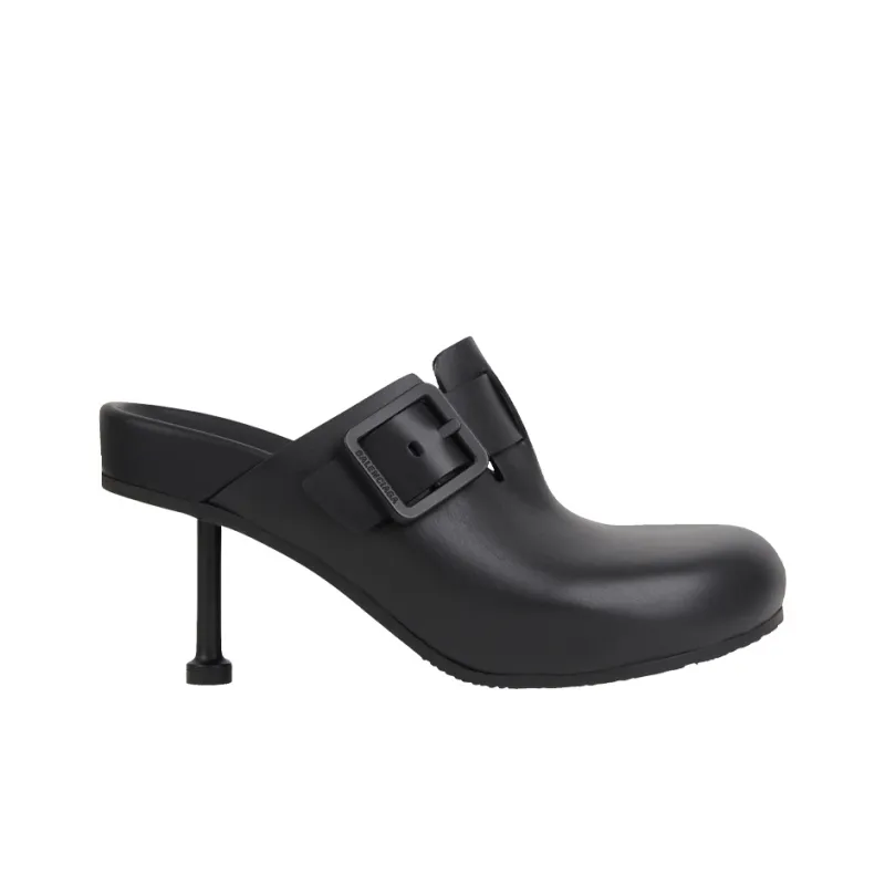 Balenciaga Women's Mallorca 80MM Mules 'Black'-1