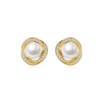 CLORIS YING Freshwater Pearl Earrings Women's