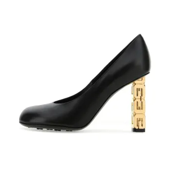GIVENCHY G Cube Irregular Heel High Heels 9cm Women's Black