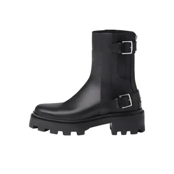 HERMES Jaimy Ankle Boots Men's Black