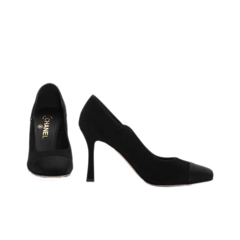 CHANEL Slim Heel High Heels Women's-3
