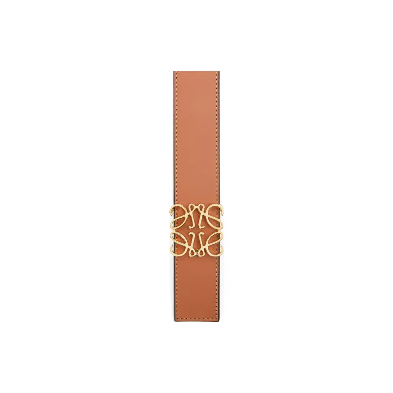 LOEWE Logo Buckled Reversible Belt-2