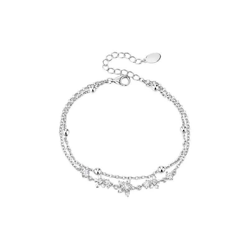 KADER 925 Sterling Silver Bracelets Women's Silver-1