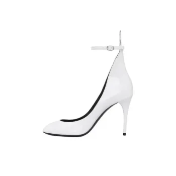 Alaia Decolete Slim Heel High Heels 9cm Women's White