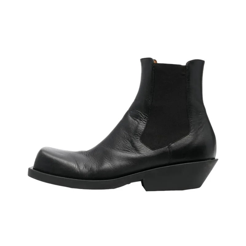 MARNI Squared Toe Ankle Boots-0
