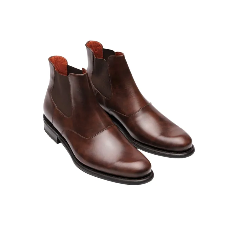 Paraboot Loven Ankle-Length Chelsea Boots Men's Brown-2