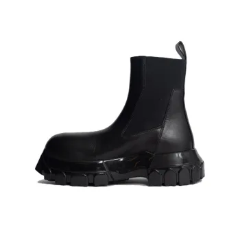 RICK OWENS/RO Beatle Bozo Ankle Boots Women's Black
