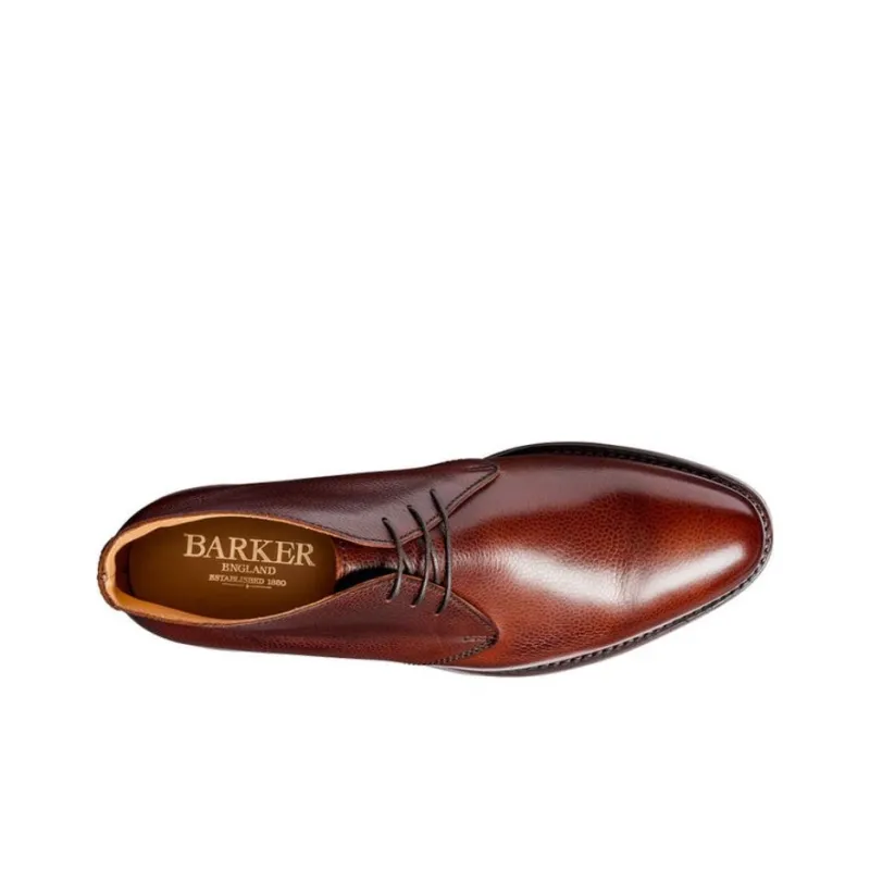 BARKER Orkney Ankle Boots Men's Red-3