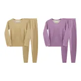 Women's 2-Piece Set (Yellow+Purple)