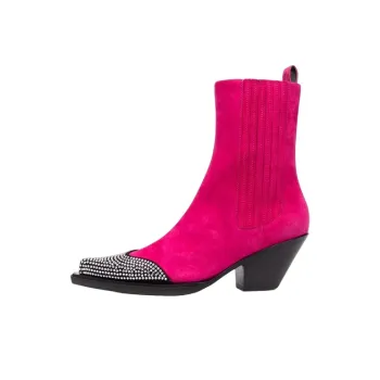 Alexandre Vauthier Ankle Boots Women's Fuchsia