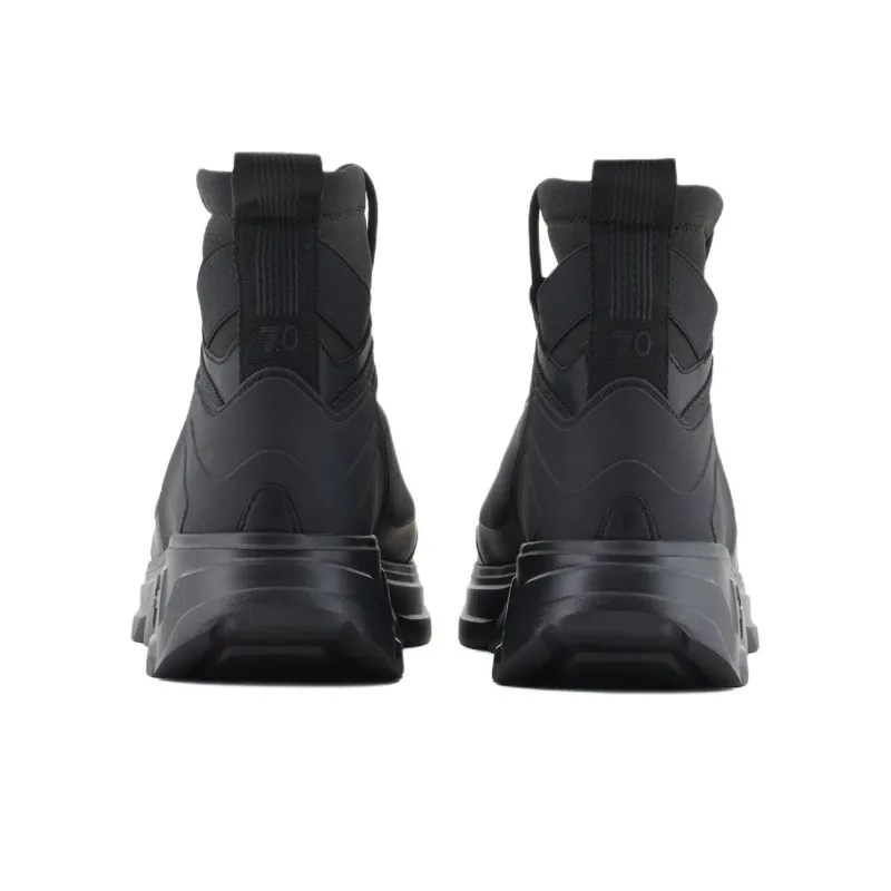 EMPORIO ARMANI EA7 Ankle Boots Unisex Black-4