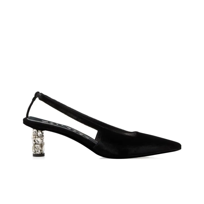 TOM FORD Chunky Heel High Heels 5cm Women's Black-1