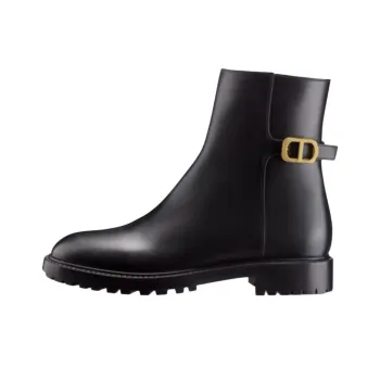 DIOR 30 Montaigne Ankle Boots Women's Black