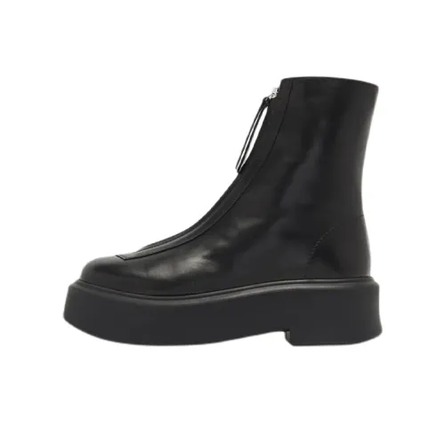 THE ROW Zipped Ankle Boots Women's