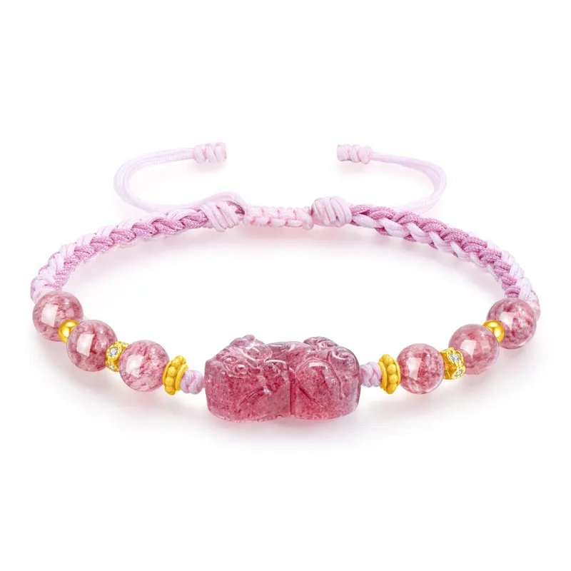 Lao Feng Xiang Obsidian Bracelets Unisex-5
